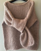 Cozy Oversized Pullover, Merino & Mohair Blend.