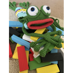 Frog Phone Bag – Handmade Crochet Case – Adjustable Strap – Cute Kawaii Frog Purse Frog Phone Bag – Handmade Crochet Case – Adjustable Strap – Cute Kawaii Frog Purse