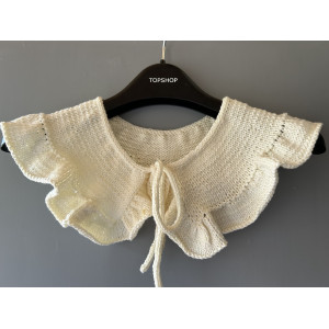 Lightweight Knitted Collar “Vanilla Cloud” Lightweight Knitted Collar “Vanilla Cloud”