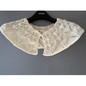 Handmade Knitted Collar “Ice Star” Handmade Knitted Collar “Ice Star”