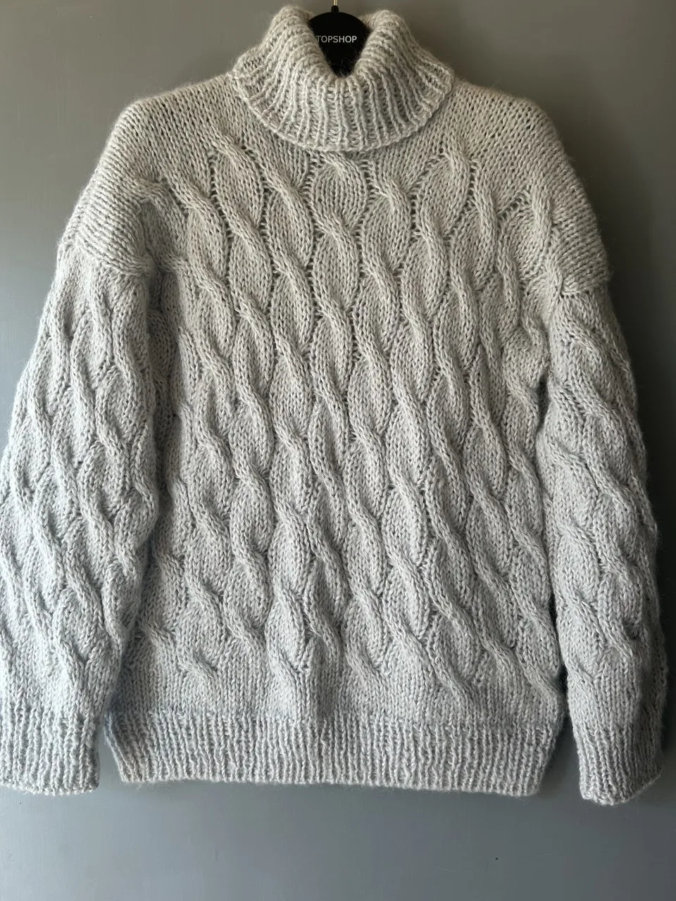 Warm Sweater “Northern Comfort” made of Merino and Mohair